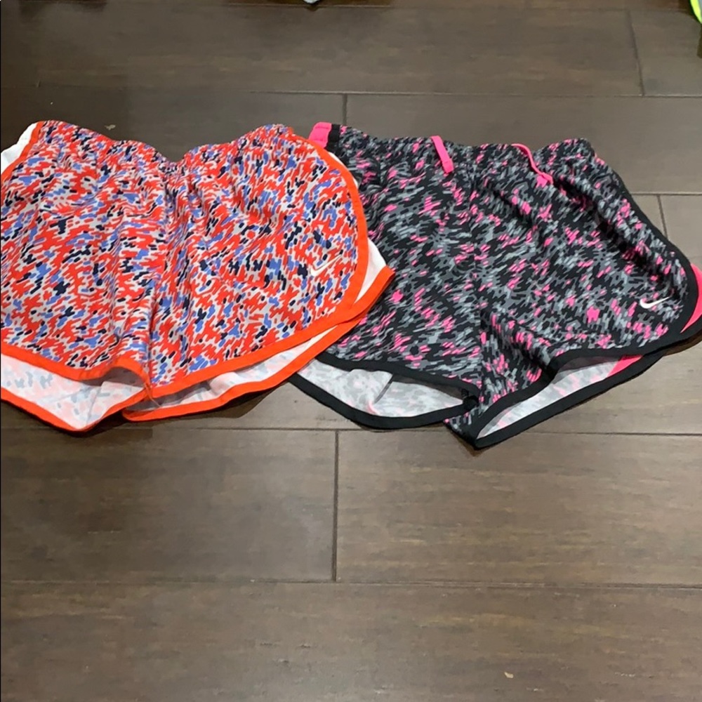 2 Nike dri-fit children shorts